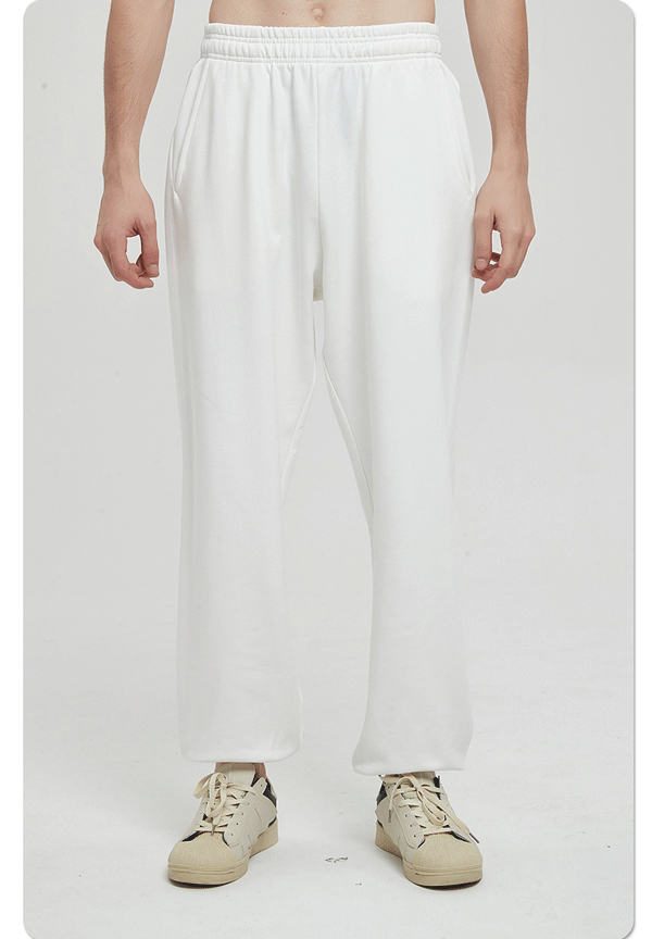 Wholesale Latest Custom Design Sports Casual Jogger Sweatpants 100% Cotton Fleece Winter Breathable Mens Flare Sweatpants