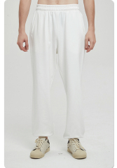 Wholesale Latest Custom Design Sports Casual Jogger Sweatpants 100% Cotton Fleece Winter Breathable Mens Flare Sweatpants