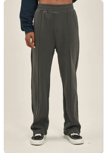 Sweatpants Track Pants Jogging Plain Black Joggers Cotton Custom Printed Blank Men French Terry 350g Casual Knitted Regular