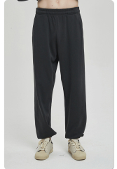 Wholesale Latest Custom Design Sports Casual Jogger Sweatpants 100% Cotton Fleece Winter Breathable Mens Flare Sweatpants