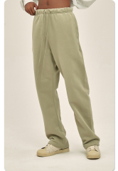 Factory Customized Oversized Heavyweight Sweatpants Men Solid Color Elastic Waist Relaxed Jogger Sweatpants