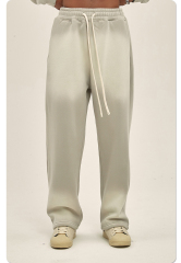 Wholesale Custom Mens Acid Wash Flare Sweatpants Vintage Fleece Oversized Casual Jogger Pants