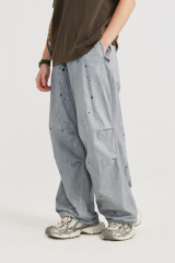 Waterproof Premium Rain Trouser/Pant Nylon Polyester Made Reversible Double Layer Rain Pants For Men