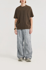 Waterproof Premium Rain Trouser/Pant Nylon Polyester Made Reversible Double Layer Rain Pants For Men