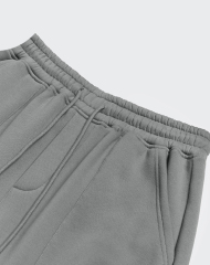 Custom Men's Plus Size Jogger Track Pants High Quality 100% Organic Cotton Elastic Waistband Blank Sweatpants For Men