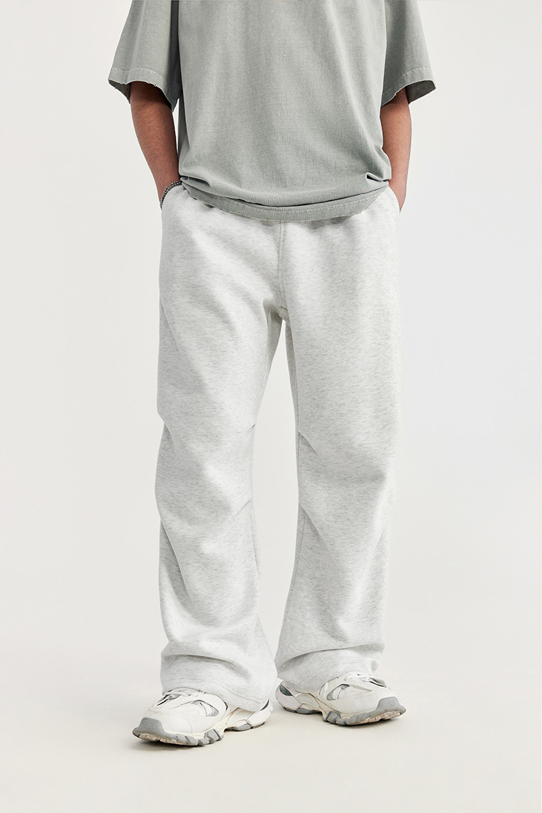 Latest Design Ankle Pleated Jogger Man Pants Casual Straight Leg Men'S Pants Trousers Drawstring Parachute Men'S Pants Wholesale