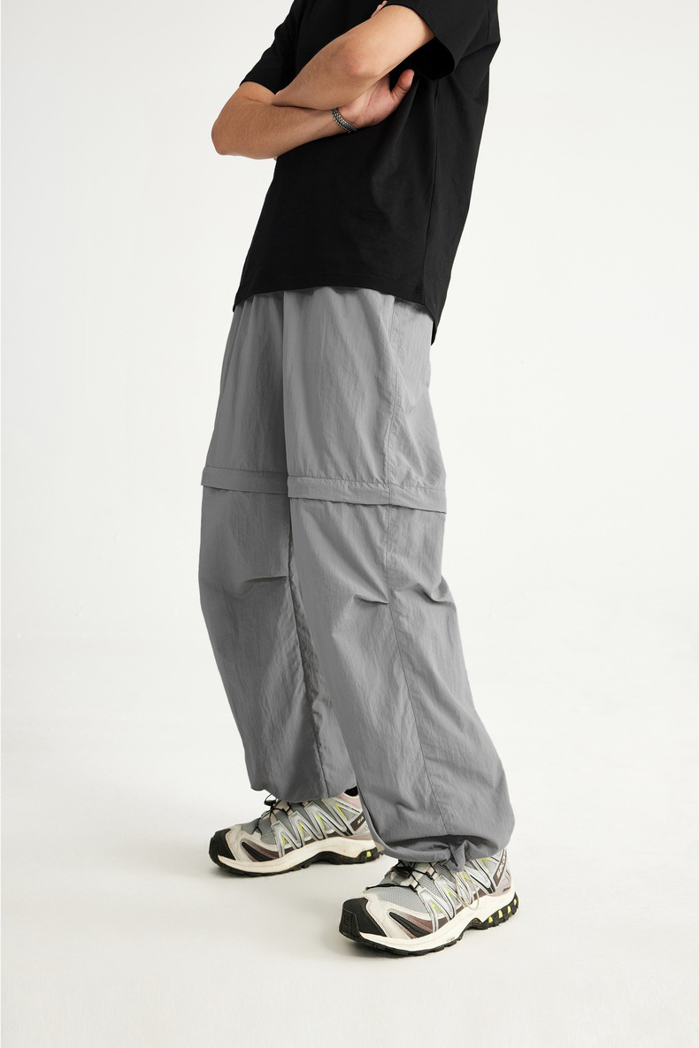 Custom Logo Men'S Cargo Pants Multi Pocket Fashion Pants Polyester Baggy Cargo Pants Men High Quality Waterproof