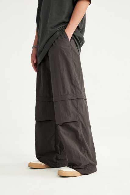 Custom Logo Men'S Cargo Pants Multi Pocket Fashion Pants Polyester Baggy Cargo Pants Men High Quality Waterproof