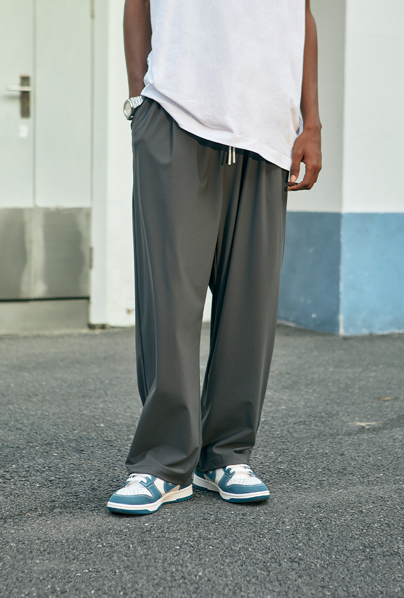 Men'S Casual Pants Lightweight Stretch Running Jogger Track Sweatpants Outdoor Trousers With Pockets Wholesale Oem