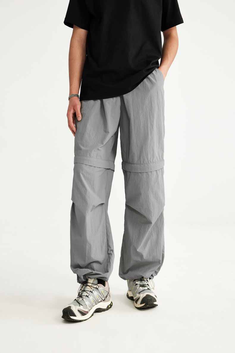 Custom Logo Men'S Cargo Pants Multi Pocket Fashion Pants Polyester Baggy Cargo Pants Men High Quality Waterproof