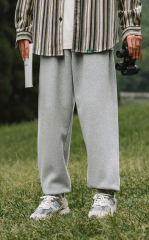 High Quality 51%Cotton New Design Trousers Basketball Sweatpants Wool Lined Jogging Pants Pants Winter Sweatpants