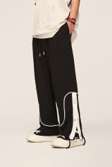 2023 New Style Heavyweight Plus Size Men'S Pants Trousers Summer Hot Sale Streetwear Fashion Men'S Knitted Casual Pants