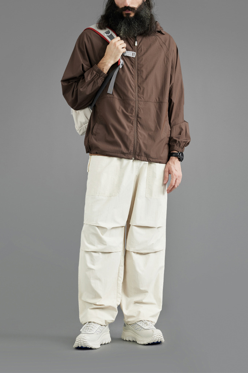 Quick Dry Side Pocket Drawstring Sports Pants Loose Casual Outdoor Sweatpants Gym Fitness Jogger Trousers Men Sports Pants