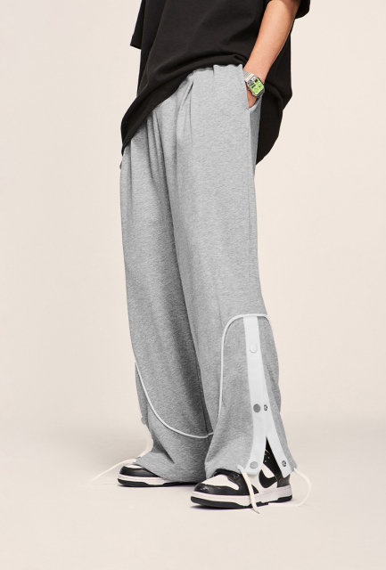 2023 New Style Heavyweight Plus Size Men'S Pants Trousers Summer Hot Sale Streetwear Fashion Men'S Knitted Casual Pants