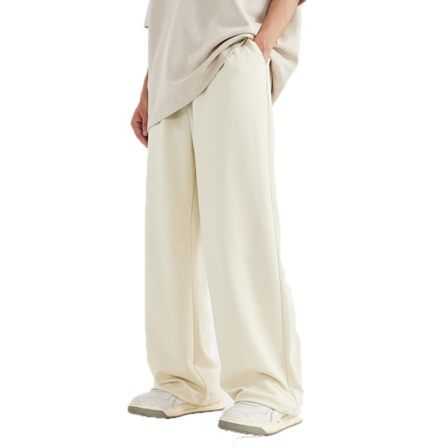Custom Wholesale Price Mens Pants& Trousers Men Casual Straight Wide Leg Pants Men'S Cargo Pants