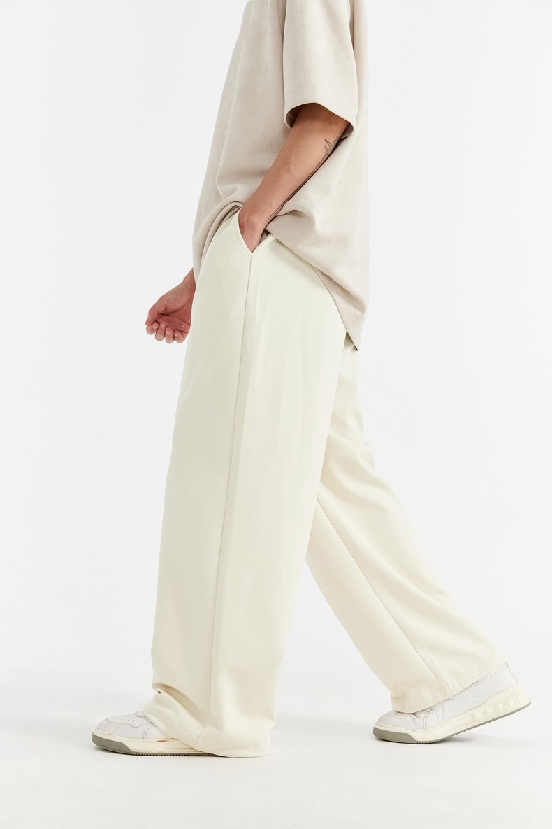 Custom Wholesale Price Mens Pants& Trousers Men Casual Straight Wide Leg Pants Men'S Cargo Pants