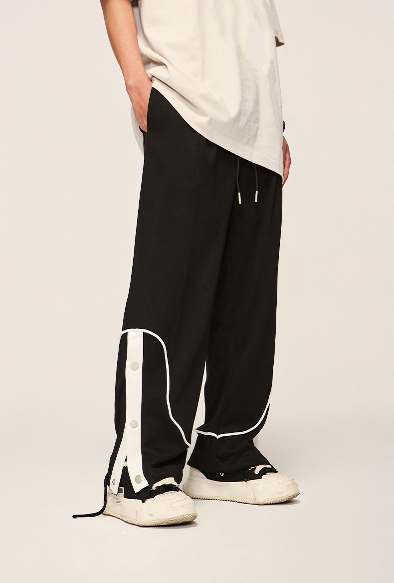 2023 New Style Heavyweight Plus Size Men'S Pants Trousers Summer Hot Sale Streetwear Fashion Men'S Knitted Casual Pants