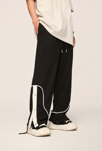 2023 New Style Heavyweight Plus Size Men'S Pants Trousers Summer Hot Sale Streetwear Fashion Men'S Knitted Casual Pants