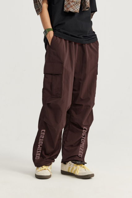 Multi-Pocket Overalls Men'S New Japanese Pants Patchwork Design Outdoor Loose Casual High Street Wide Leg Straight Cargo Pant