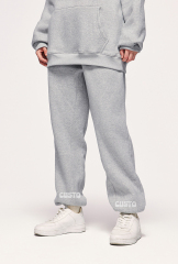 New Arrivals Hot Sales Custom 380g 100% Cotton Fleece Blank Sweatpants Vintage Sweatpants Men'S Pants & Trousers