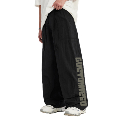 Streetwear Men Baggy Sweatpants Manufacturer Custom Men Heavy Cotton Oversized Jorggers Straight Wide Leg Baggy Sweat Pants