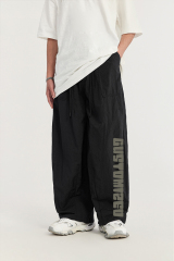 Streetwear Men Baggy Sweatpants Manufacturer Custom Men Heavy Cotton Oversized Jorggers Straight Wide Leg Baggy Sweat Pants