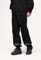 New Arrivals Hot Sales Custom 380g 100% Cotton Fleece Blank Sweatpants Vintage Sweatpants Men'S Pants & Trousers