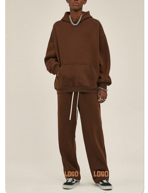 Custom Puff Print 100% Cotton Vintage Heavy Weight Acid Washed Sweat Pants Trousers Plain French Terry Sweatpants Men'S Pants