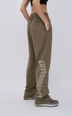 2024 Fashion Casual Baggy Men Custom Print Sports Joggers Polyester Track Pants