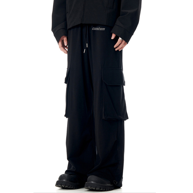 Custom Logo Plus Size Cotton Trouser Track Pants Gym Workout Fitness Soft Wear Sport Joggers