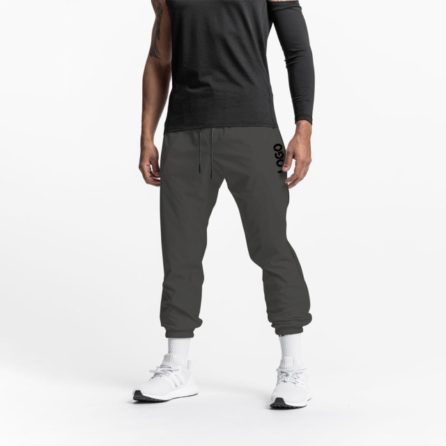 Jogger Pants Custom Logo 100% Polyester Sportswear Fitness Streetwear Mens Jogging Suit Cargo Sweatpants Gym Workout Pants