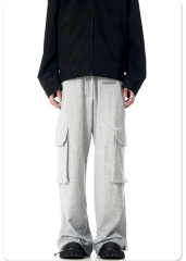 Custom Logo Plus Size Cotton Trouser Track Pants Gym Workout Fitness Soft Wear Sport Joggers