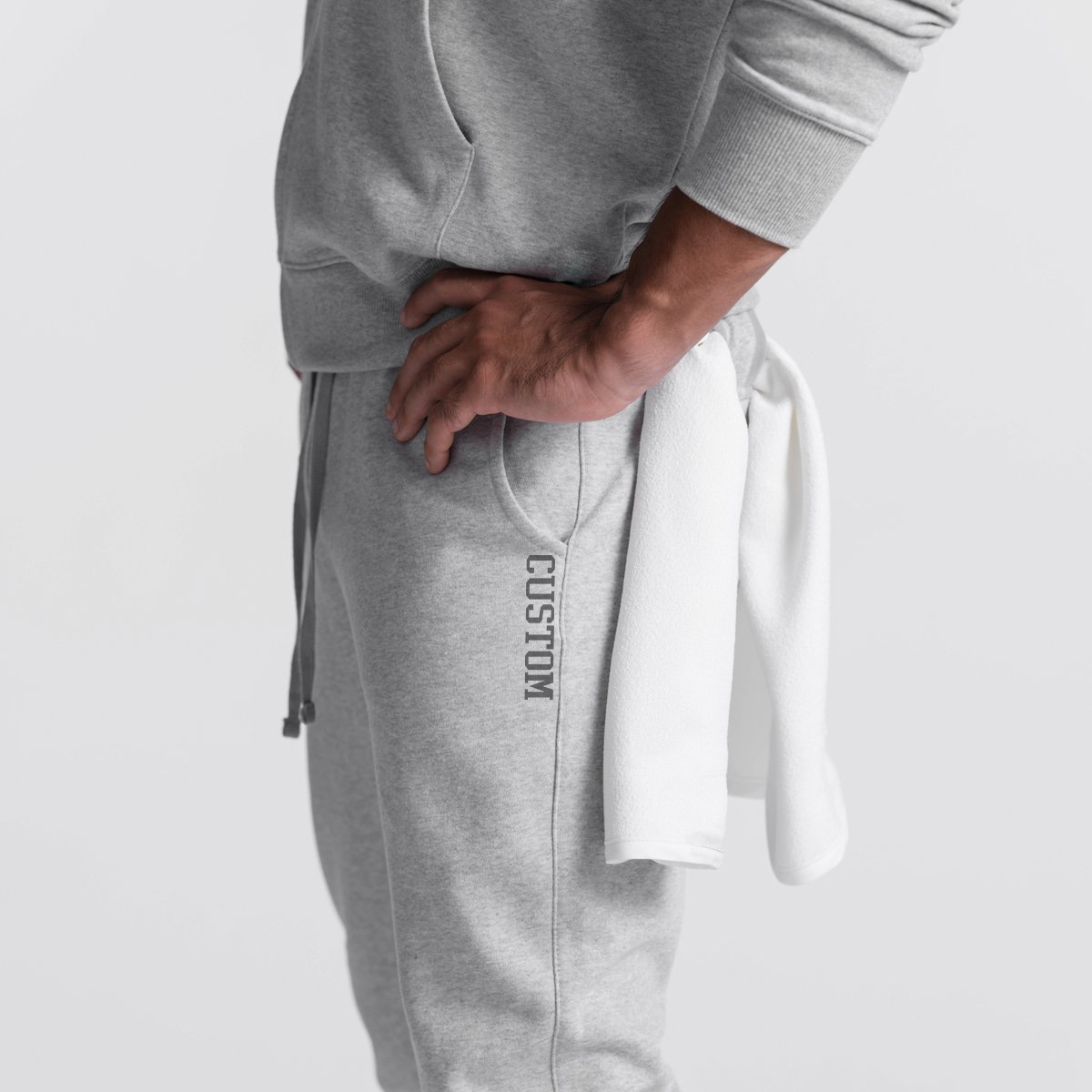 Wholesale Custom Logo Sweatpants Mens Gym Running Track Pants