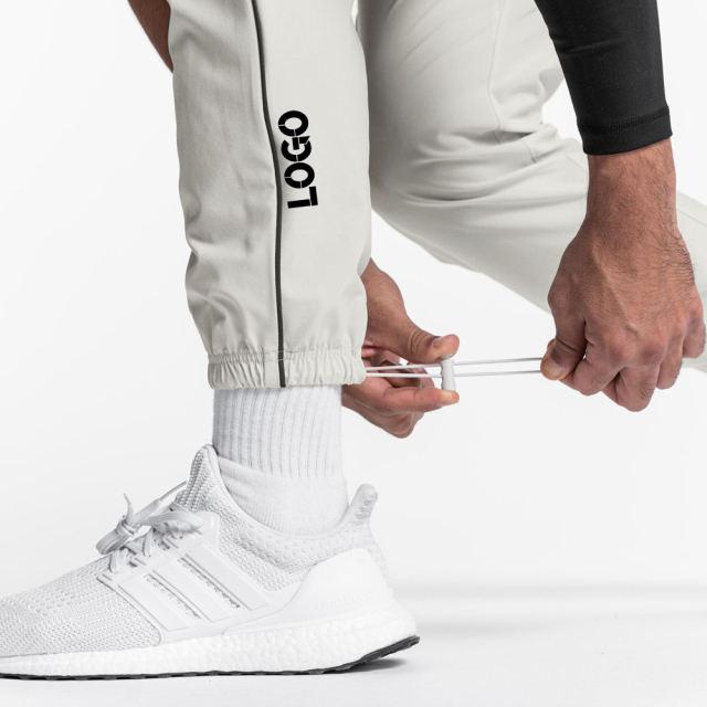 Jogger Pants Custom Logo 100% Polyester Sportswear Fitness Streetwear Mens Jogging Suit Cargo Sweatpants Gym Workout Pants