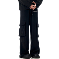 Custom Logo Plus Size Cotton Trouser Track Pants Gym Workout Fitness Soft Wear Sport Joggers