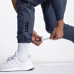 Jogger Pants Custom Logo 100% Polyester Sportswear Fitness Streetwear Mens Jogging Suit Cargo Sweatpants Gym Workout Pants