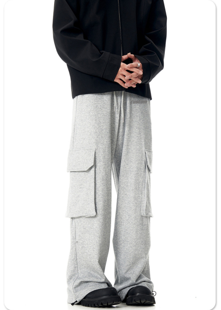 Custom Logo Plus Size Cotton Trouser Track Pants Gym Workout Fitness Soft Wear Sport Joggers