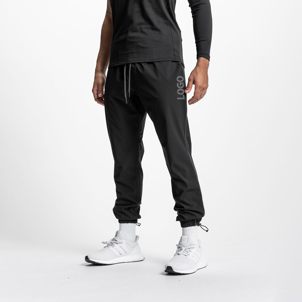 Jogger Pants Custom Logo 100% Polyester Sportswear Fitness Streetwear Mens Jogging Suit Cargo Sweatpants Gym Workout Pants