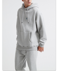 Polyester Men Tracksuit Custom Hoodie And Jogger Set Private Custom Print Graphic Track Suit Men Sweatpants And Hoodie Set