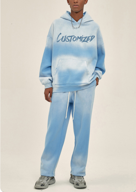 Men'S Hoodies Sets Plain Oversized Pullover Blank Fleece Tech Fleece Acid Wash Tracksuit Men Tracksuits For Men Custom