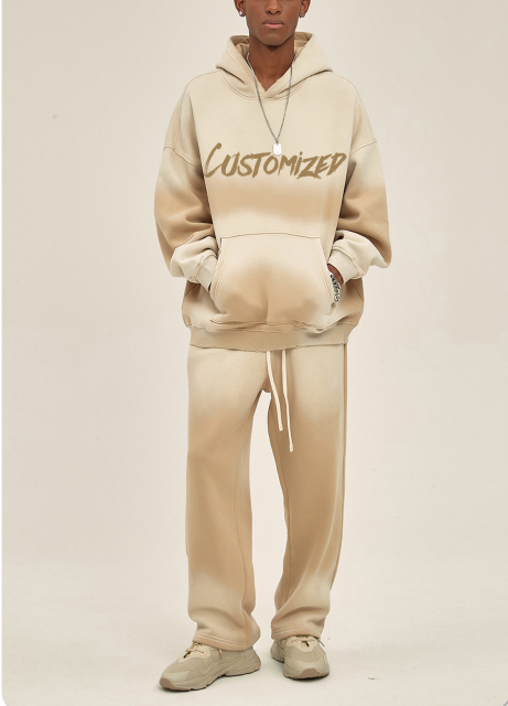 Men'S Hoodies Sets Plain Oversized Pullover Blank Fleece Tech Fleece Acid Wash Tracksuit Men Tracksuits For Men Custom