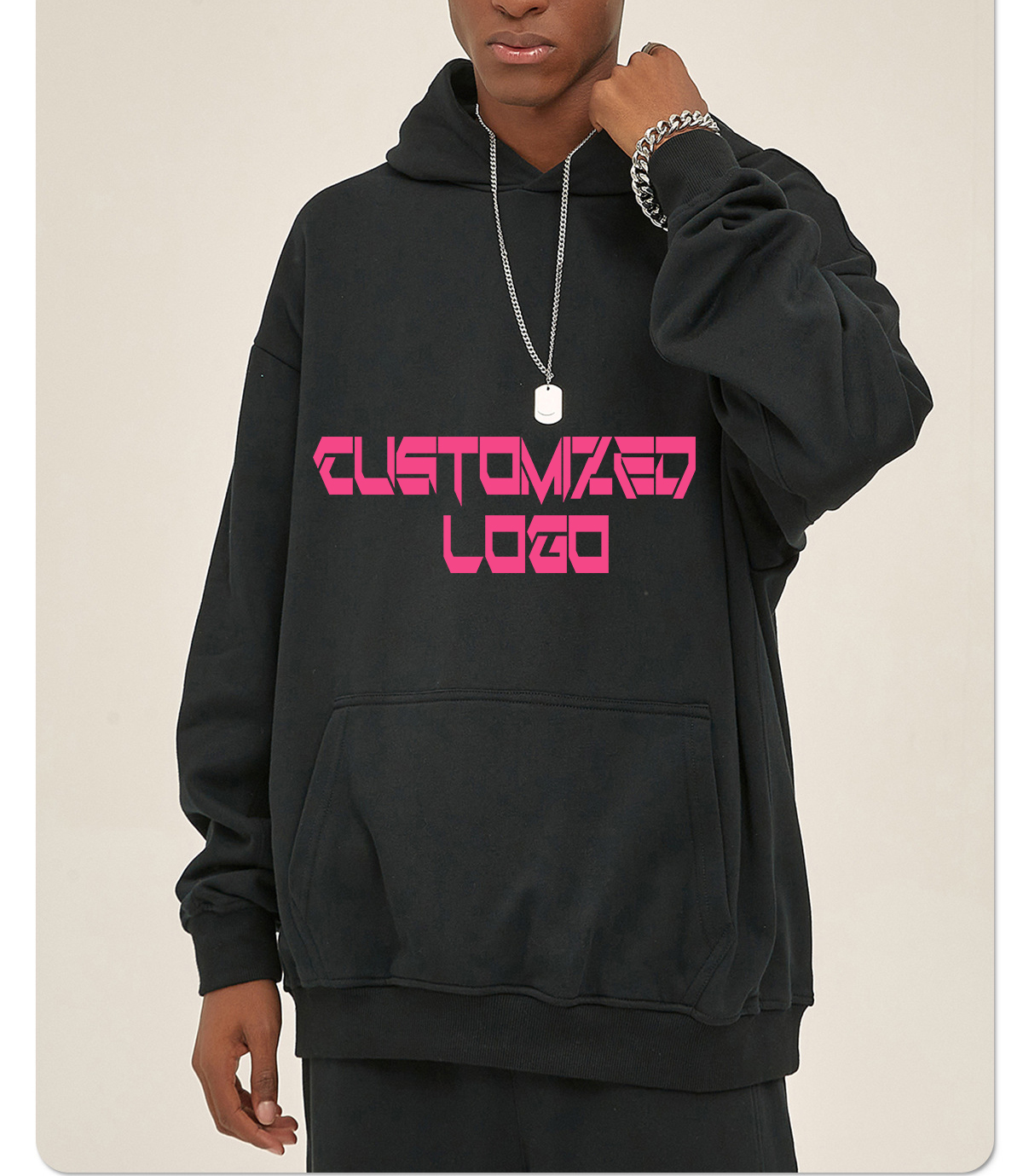 Custom Pullover Heavyweight Hoodies Flared Joggers Sweat Suits Unisex Sweatpants Sets Tracksuit Men Suits Set
