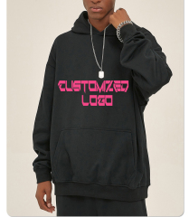 Custom Pullover Heavyweight Hoodies Flared Joggers Sweat Suits Unisex Sweatpants Sets Tracksuit Men Suits Set