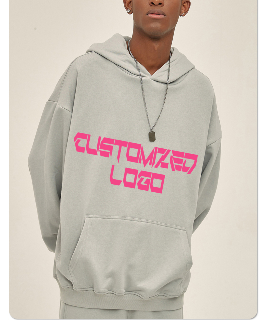 Custom Pullover Heavyweight Hoodies Flared Joggers Sweat Suits Unisex Sweatpants Sets Tracksuit Men Suits Set