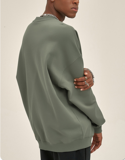 High Quality Casual Sweatshirt For Men And Women Universal Custom Graphic Oversized Embroidered Logo Long Sleeve T-Shirt Suit