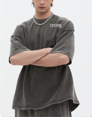 Cotton Summer T-Shirt And Shorts Set Unisex Two Piece Shorts And Shirt Set For Men Custom Logo Men'S Short Set