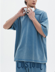 Cotton Summer T-Shirt And Shorts Set Unisex Two Piece Shorts And Shirt Set For Men Custom Logo Men'S Short Set