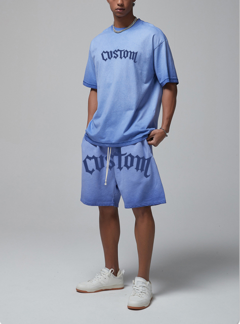 Camisetas Custom Puff Print Alphalete Graphic T Shirt Heavy 100% Cotton 240gsm Comfort Tee Designer Relaxed Fit Men T Shirt Suit