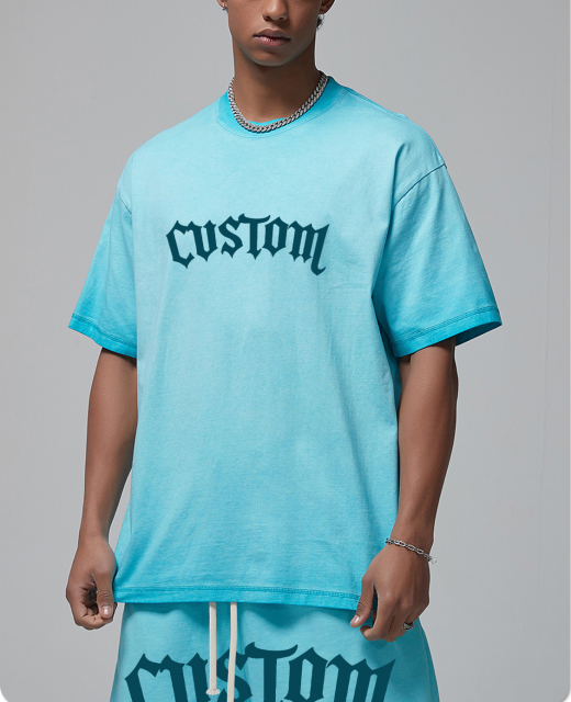 Camisetas Custom Puff Print Alphalete Graphic T Shirt Heavy 100% Cotton 240gsm Comfort Tee Designer Relaxed Fit Men T Shirt Suit