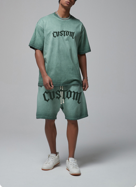 Camisetas Custom Puff Print Alphalete Graphic T Shirt Heavy 100% Cotton 240gsm Comfort Tee Designer Relaxed Fit Men T Shirt Suit